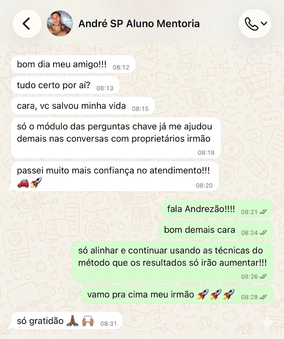 Depoimento de aluno 1