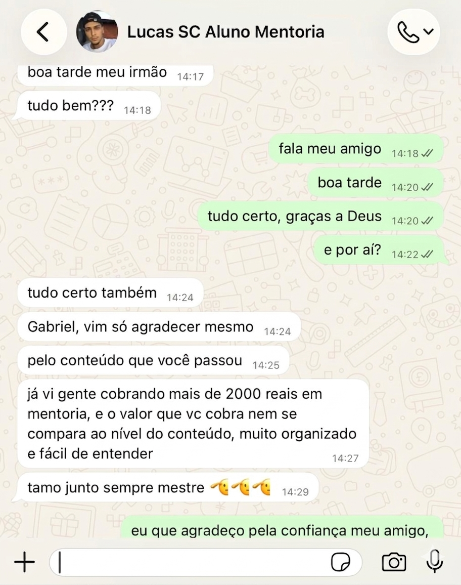 Depoimento de aluno 2